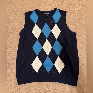 Blue ocean navy blue sweater‎ vest size 16
